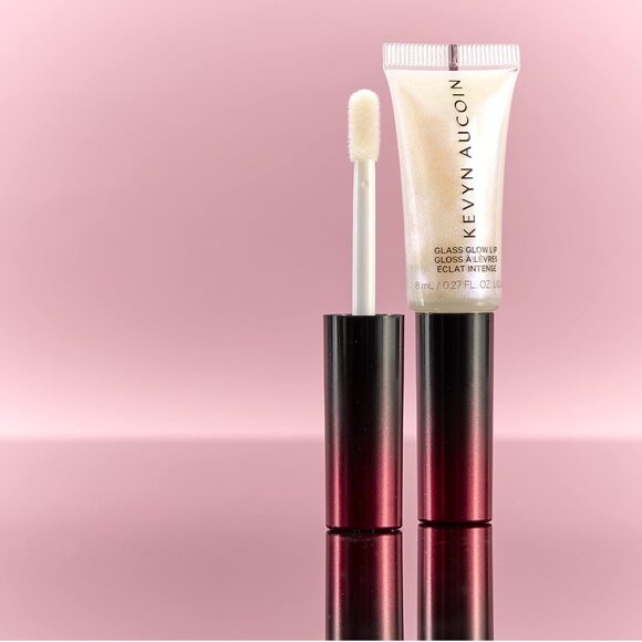 Kevyn Aucoin Glass Glow Lip Gloss Spectrum ~Crystal Clear (Pearl) 0.2 oz NIB - Picture 6 of 14